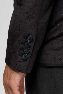 Heren OppoSuits Deluxe Blazers|Outer Space - Constellations - Black