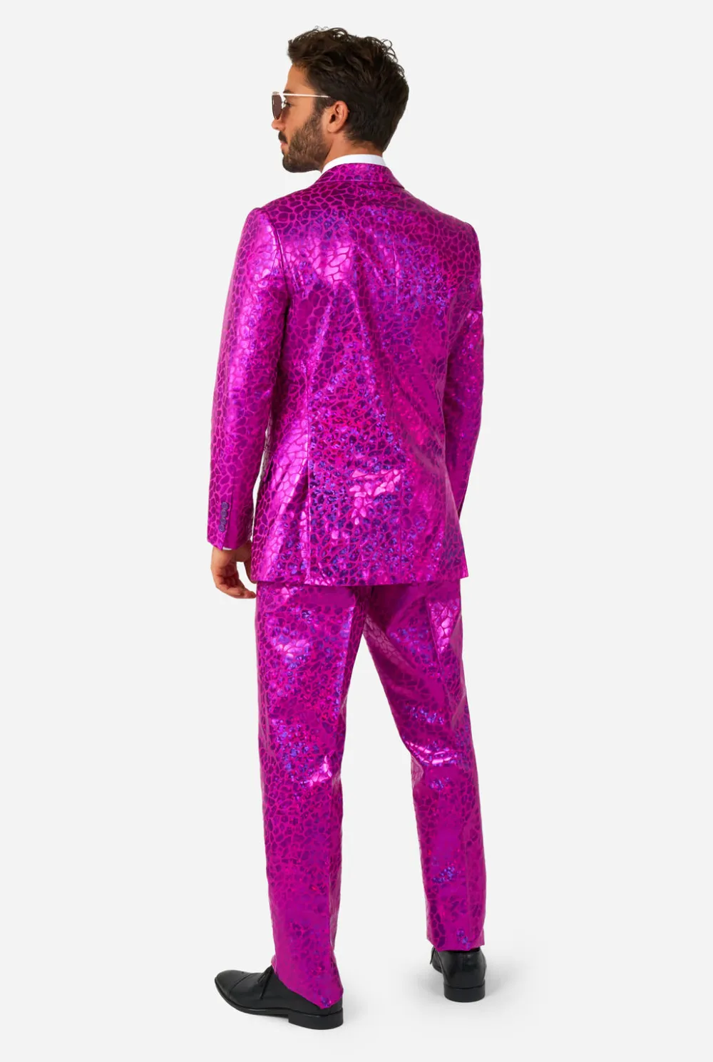 Heren OppoSuits Pride Pakken|Effen Gekleurde Pakken|Peppy Pink