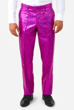 Heren OppoSuits Pride Pakken|Effen Gekleurde Pakken|Peppy Pink