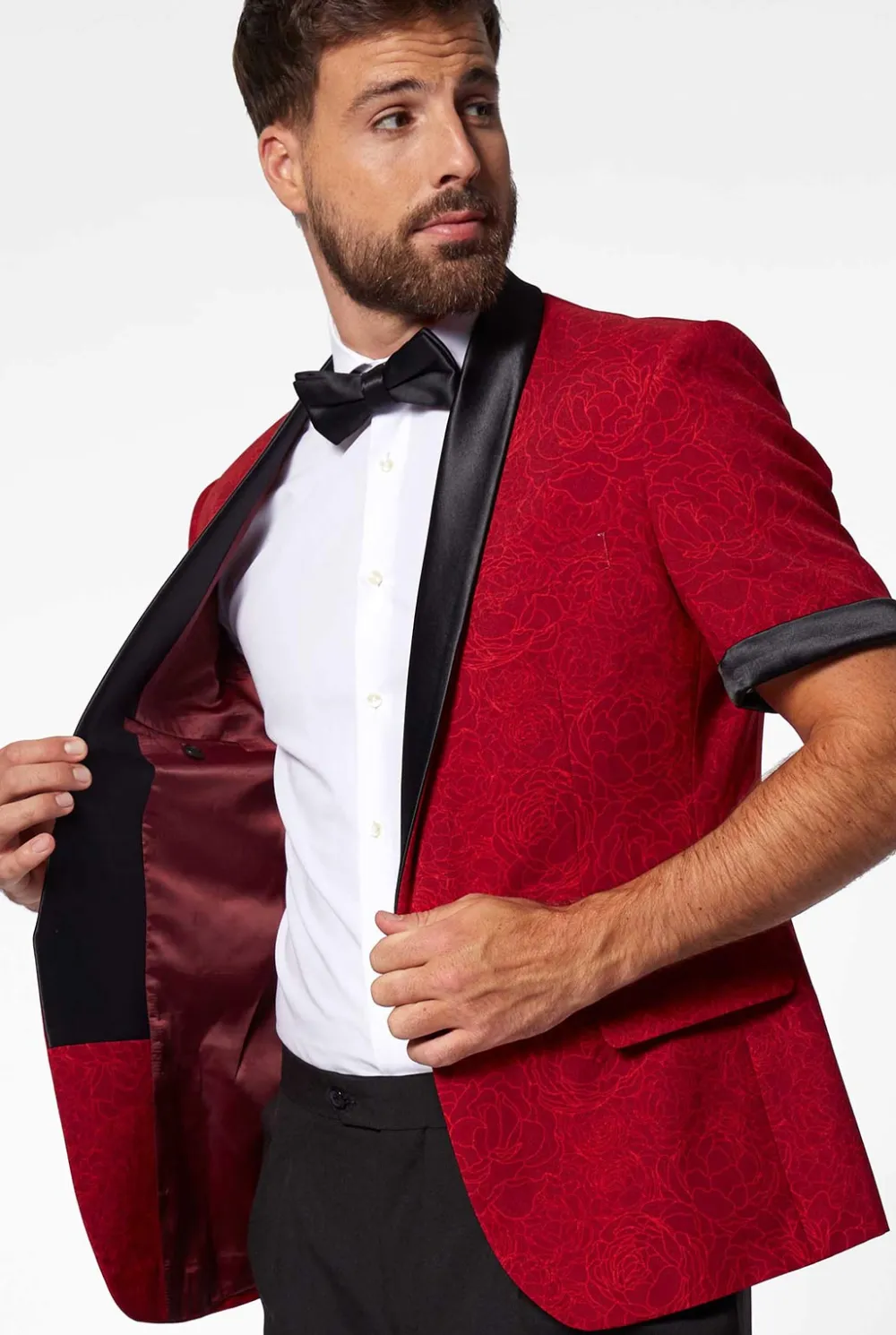Heren OppoSuits Examen Smokings|Perfect Peony