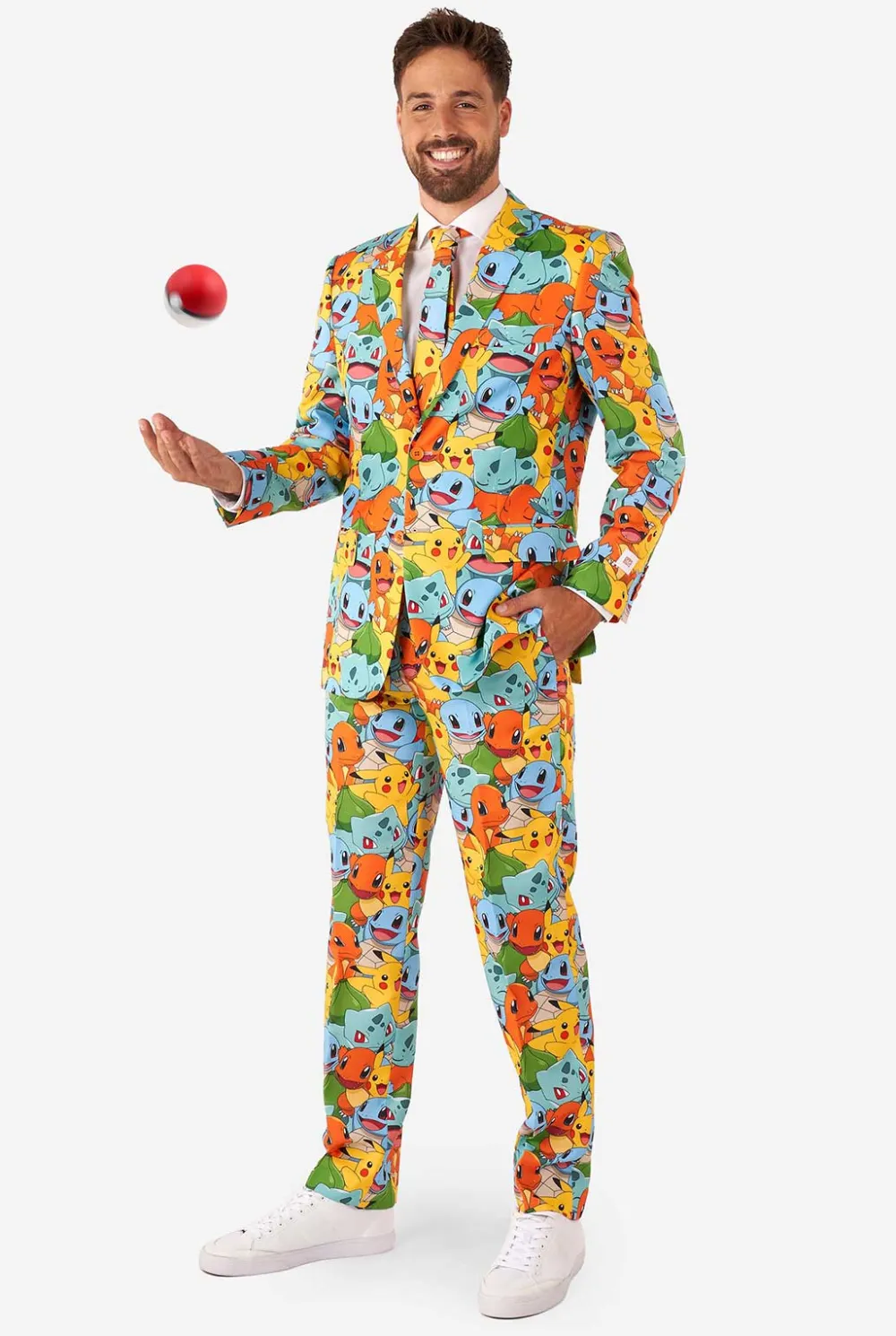 Heren OppoSuits Halloweenpakken|Vrijgezellenfeest Pakken|Pokémon