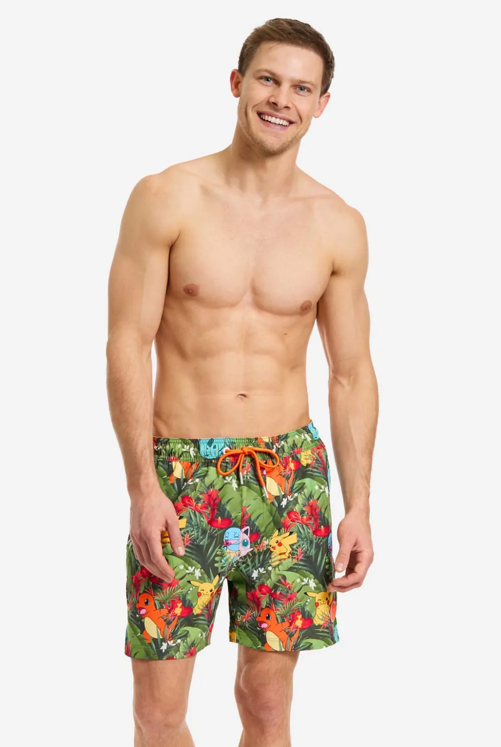 Heren OppoSuits Zwembroeken|Pokémon Tropical Forest