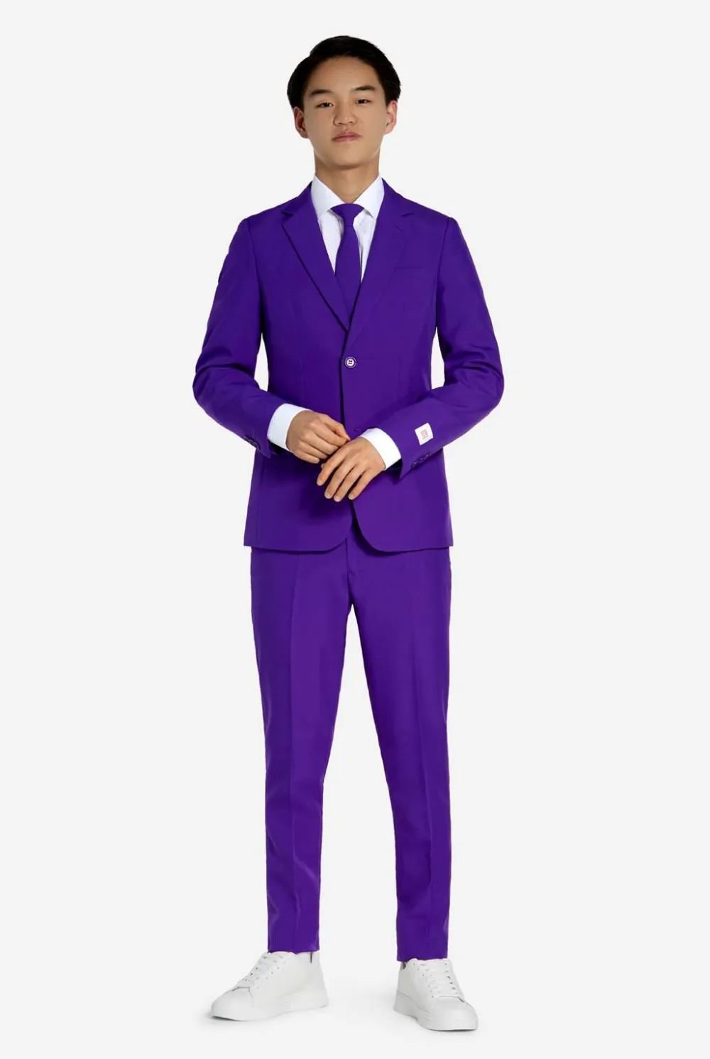 OppoSuits Effen Gekleurde Pakken|Purple Prince