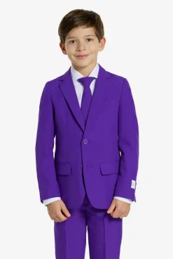OppoSuits Effen Gekleurde Pakken|Purple Prince