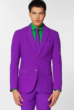 Heren OppoSuits Vrijgezellenfeest Pakken|Trouwpakken|Purple Prince