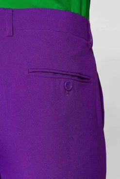 Heren OppoSuits Vrijgezellenfeest Pakken|Trouwpakken|Purple Prince