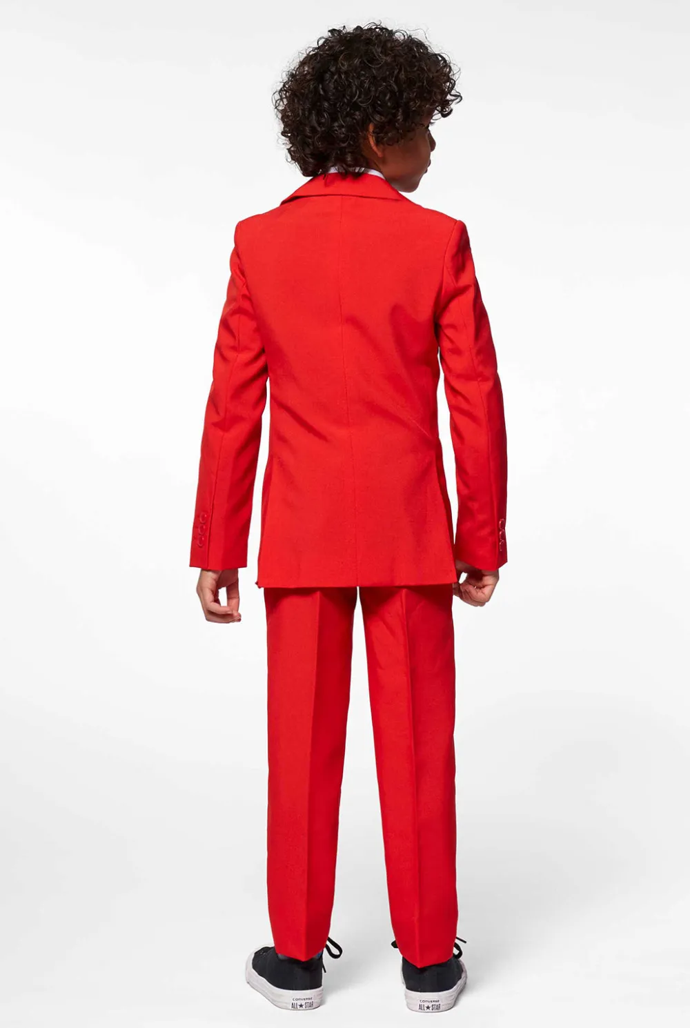 OppoSuits Effen Gekleurde Pakken|Kerst Pakken|Red Devil