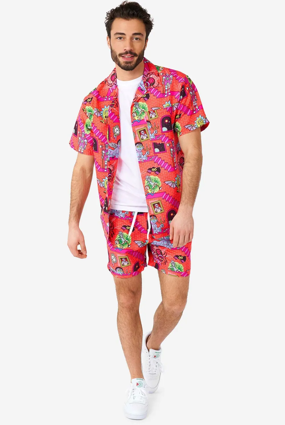 Heren OppoSuits Zomer Sets|Rick & Morty™ Surreal