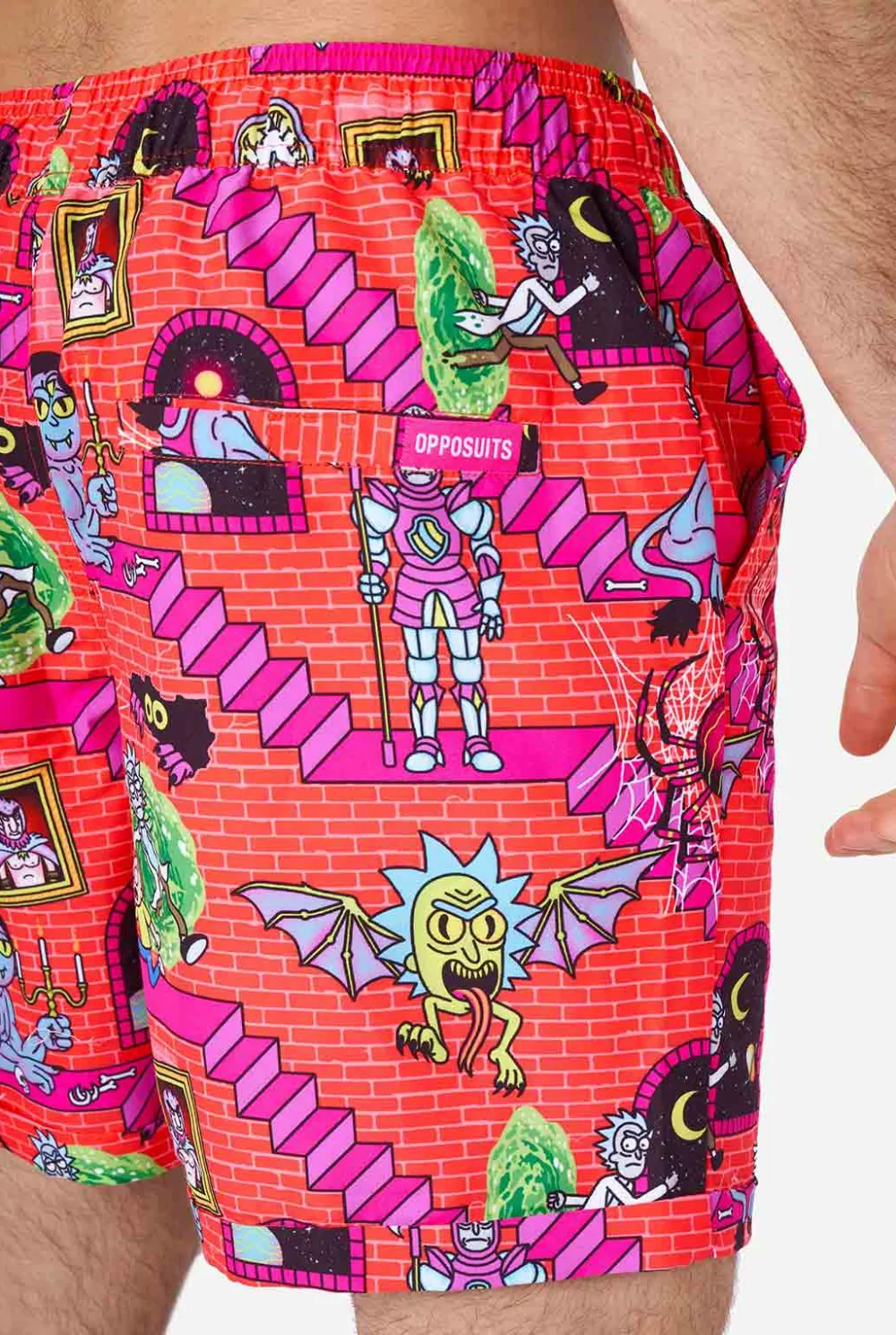 Heren OppoSuits Zomer Sets|Rick & Morty™ Surreal