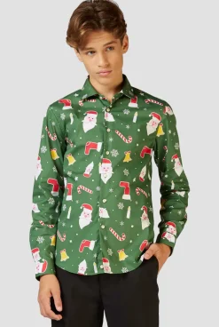 OppoSuits Casual Overhemden|Kerst Overhemden|Santaboss