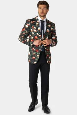 Heren OppoSuits Kerstpakken|Shine Pine