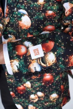 Heren OppoSuits Kerstpakken|Shine Pine