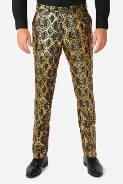 Heren OppoSuits Halloweenpakken|Vrijgezellenfeest Pakken|Shiny Snake
