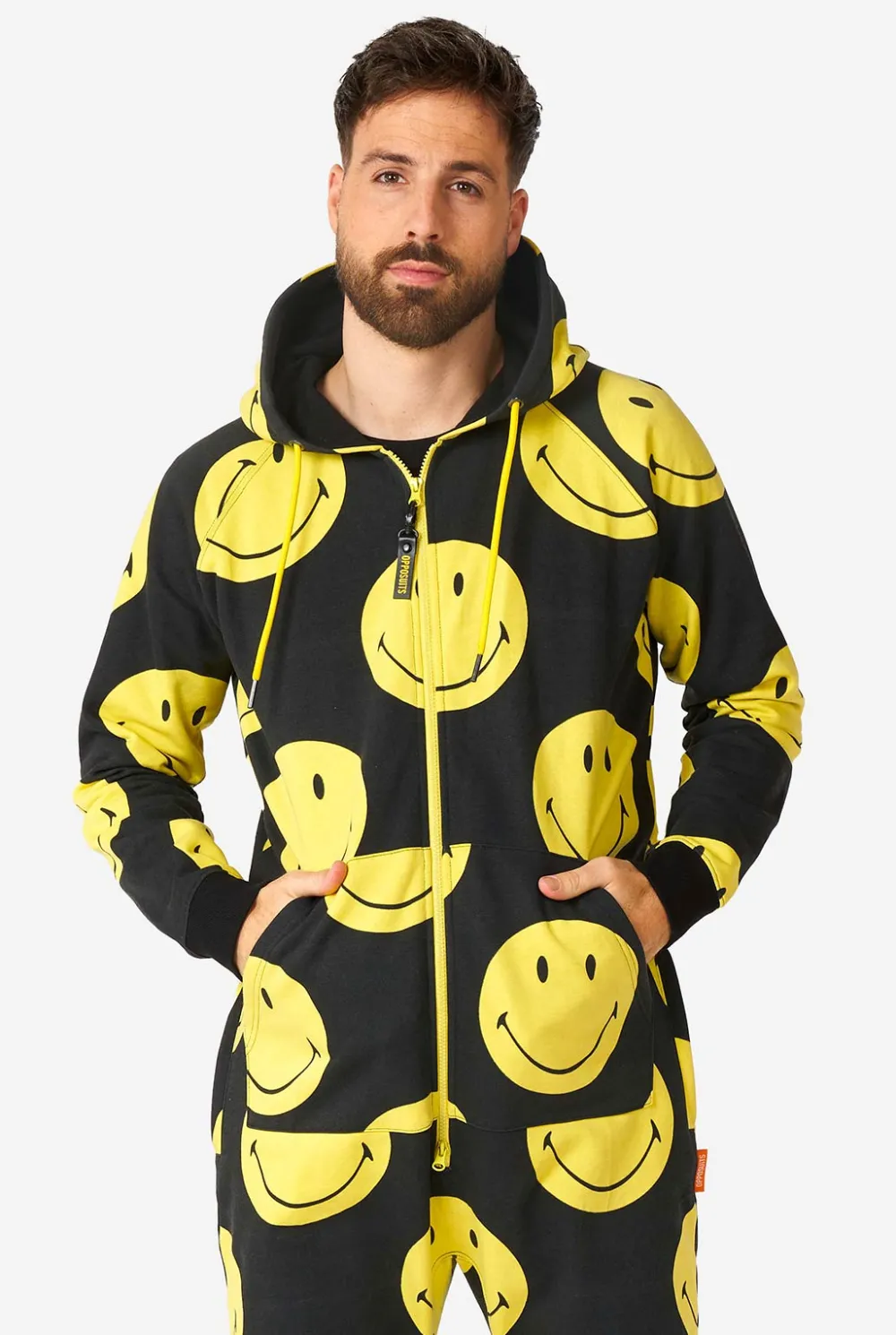 DAMES OppoSuits Effen Gekleurde Onesies|Onesies Met Print|Smiley Original®