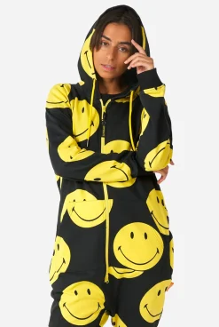 DAMES OppoSuits Effen Gekleurde Onesies|Onesies Met Print|Smiley Original®