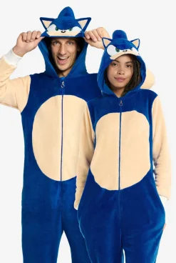 DAMES OppoSuits Karakter Onesies|Effen Gekleurde Onesies|Sonic the Hedgehog™