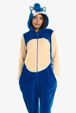 DAMES OppoSuits Karakter Onesies|Effen Gekleurde Onesies|Sonic the Hedgehog™