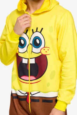 DAMES OppoSuits Karakter Onesies|Effen Gekleurde Onesies|SpongeBob™