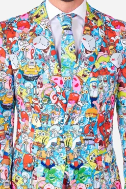 Heren OppoSuits Halloweenpakken|Trouwpakken|SpongeBob™ Frenzy