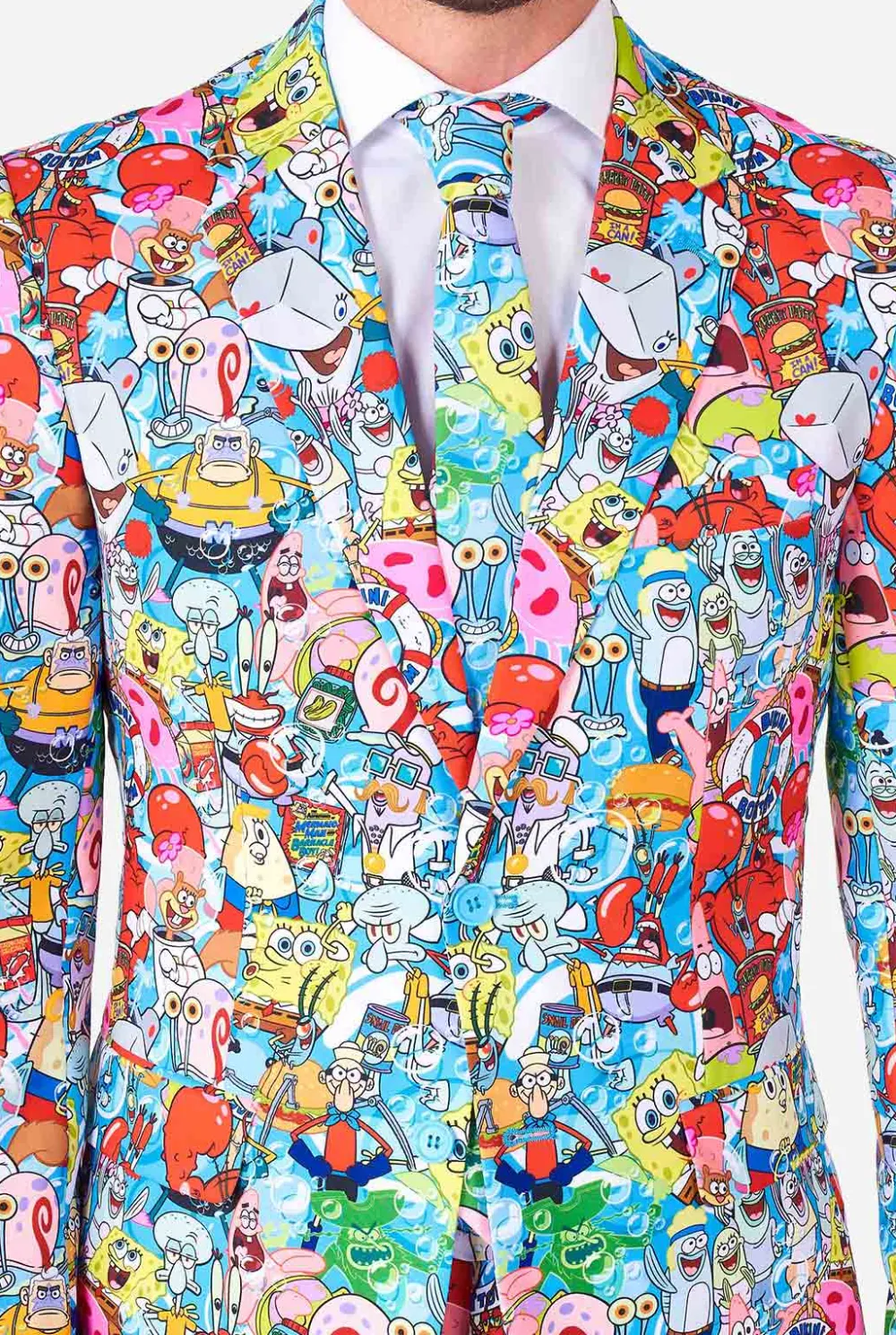 Heren OppoSuits Halloweenpakken|Trouwpakken|SpongeBob™ Frenzy