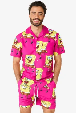 Heren OppoSuits Zomer Sets|SpongeBob™ Pink