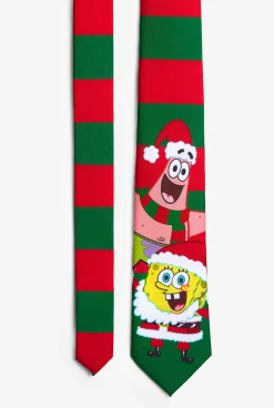 OppoSuits Stropdassen|Spongebob™ Tie - Christmas