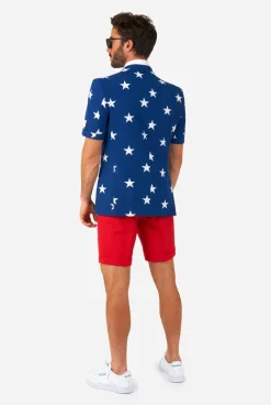 Heren OppoSuits Zomer Pakken|Zomer Pakken|Stars and Stripes