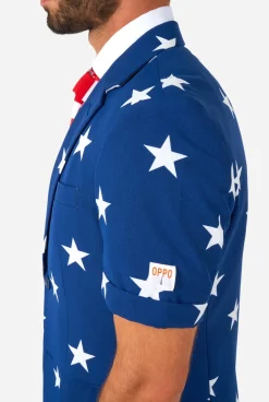 Heren OppoSuits Zomer Pakken|Zomer Pakken|Stars and Stripes