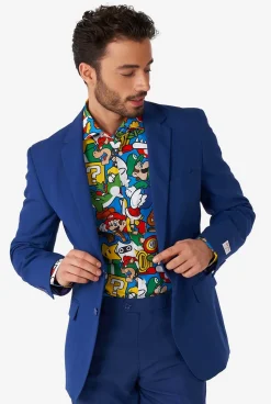 Heren OppoSuits Halloween Overhemden|Casual Overhemden|Super Mario™