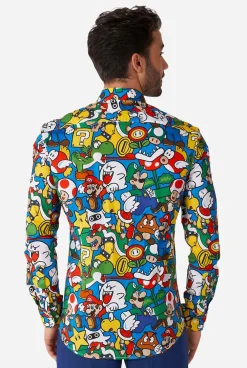 Heren OppoSuits Halloween Overhemden|Casual Overhemden|Super Mario™