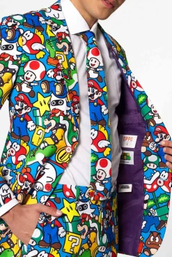 Heren OppoSuits Halloweenpakken|Vrijgezellenfeest Pakken|Super Mario™
