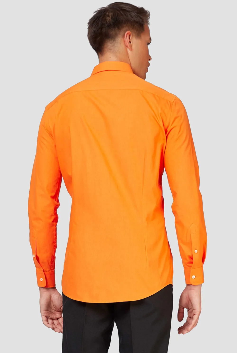 Heren OppoSuits Effen Gekleurde Overhemden|The Orange