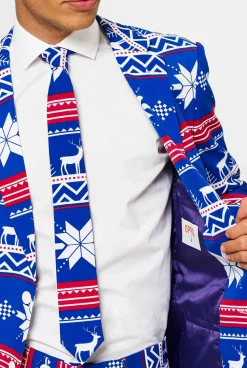 Heren OppoSuits Kerstpakken|The Rudolph
