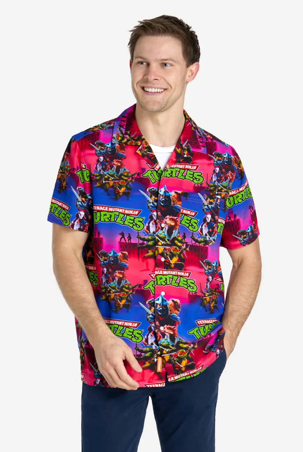 Heren OppoSuits Zomer Overhemden|Hawaii Shirts|TMNT™ Dude!