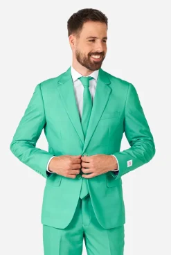 Heren OppoSuits Vrijgezellenfeest Pakken|Trouwpakken|Trendy Turquoise