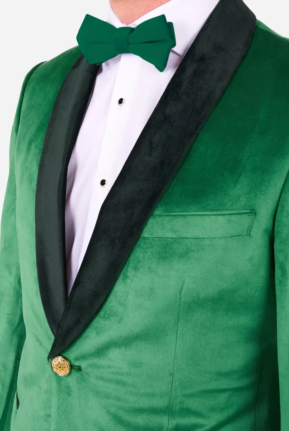 Heren OppoSuits Examen Smokings|Kerst Smokings|Velvet Verdant