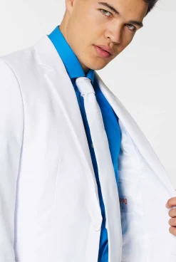 Heren OppoSuits Vrijgezellenfeest Pakken|Trouwpakken|White Knight
