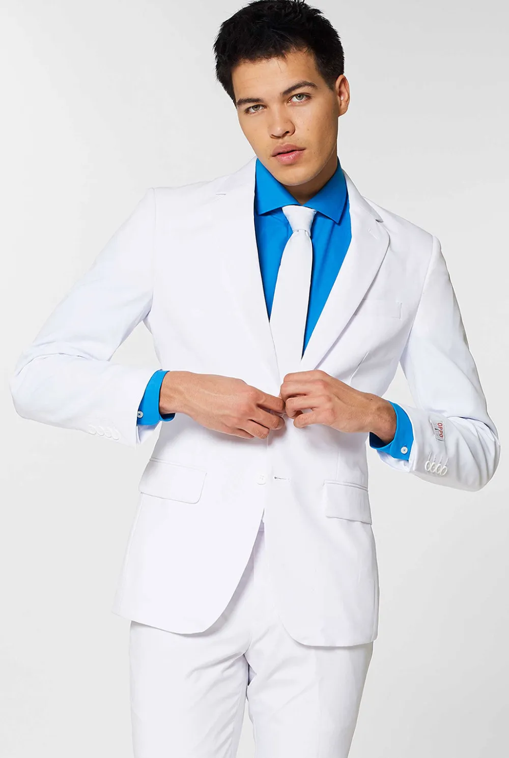 Heren OppoSuits Vrijgezellenfeest Pakken|Trouwpakken|White Knight