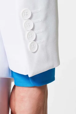 Heren OppoSuits Vrijgezellenfeest Pakken|Trouwpakken|White Knight