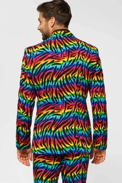 Heren OppoSuits Vrijgezellenfeest Pakken|Pride Pakken|Wild Rainbow