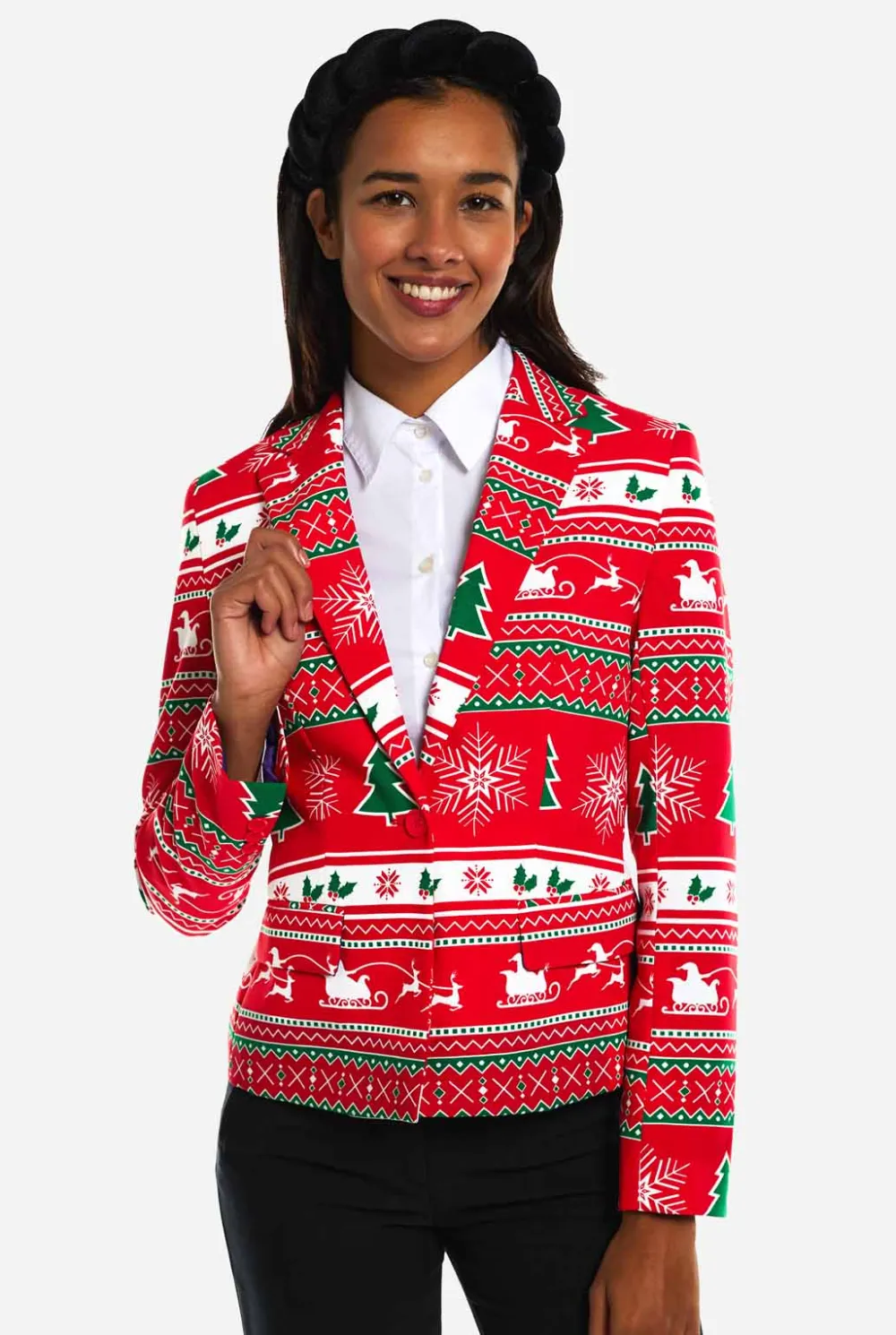 DAMES OppoSuits Kerstblazers|Winter Woman