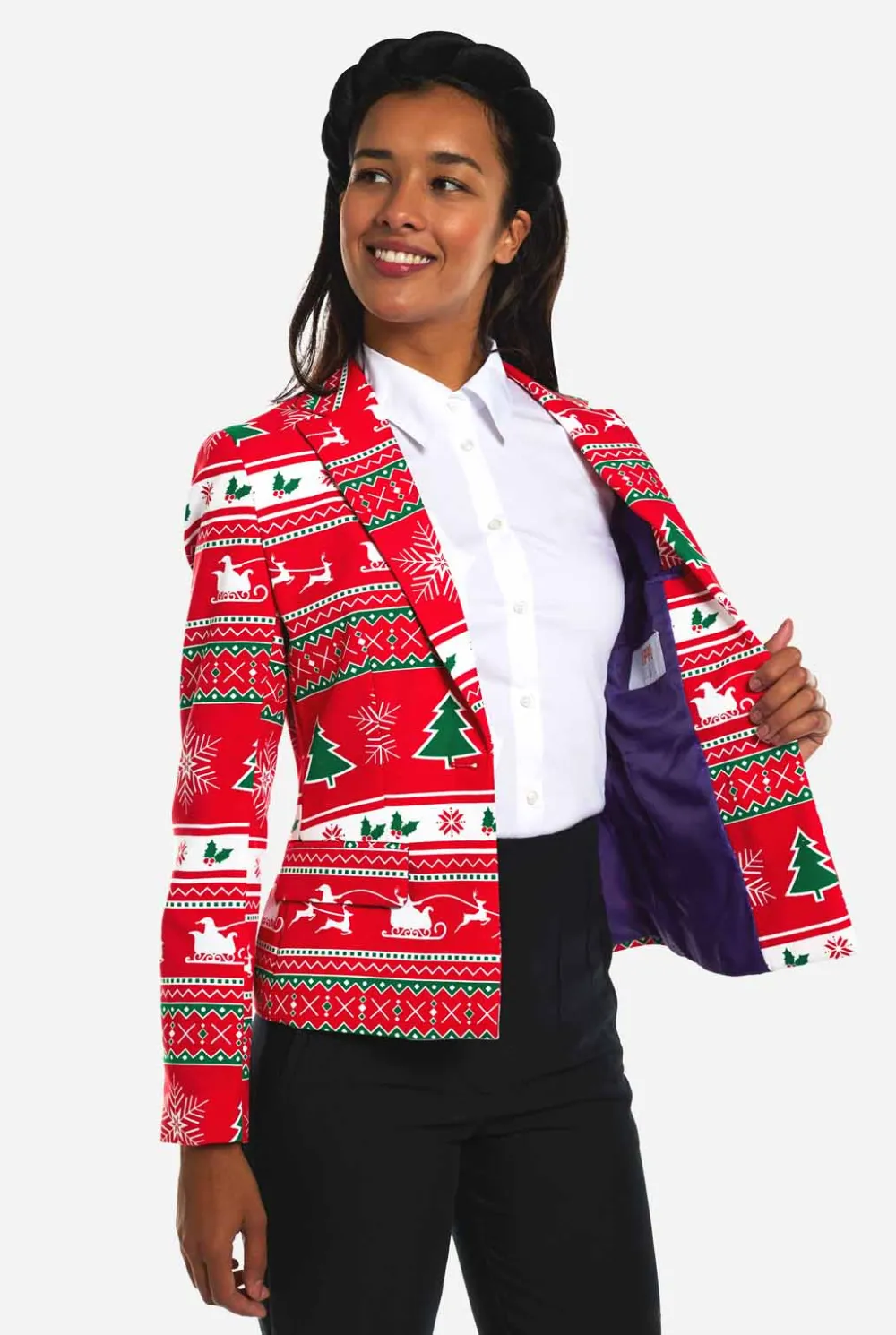 DAMES OppoSuits Kerstblazers|Winter Woman