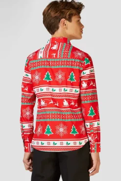 OppoSuits Casual Overhemden|Kerst Overhemden|Winter Wonderland