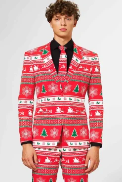 Heren OppoSuits Kerstpakken|Winter Wonderland