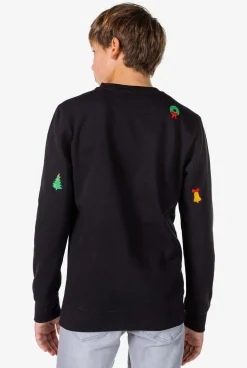 OppoSuits Sweaters|X-Mas Icons - Black