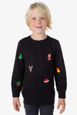 OppoSuits Sweaters|X-Mas Icons - Black