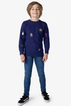 OppoSuits Sweaters|X-Mas Icons - Navy